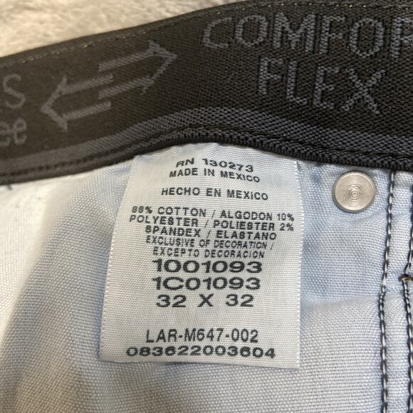 Lee Riders by Lee Comfort Flex Relaxed Jeans Men's Size 32x32 Blue Denim - Picture 8 of 10